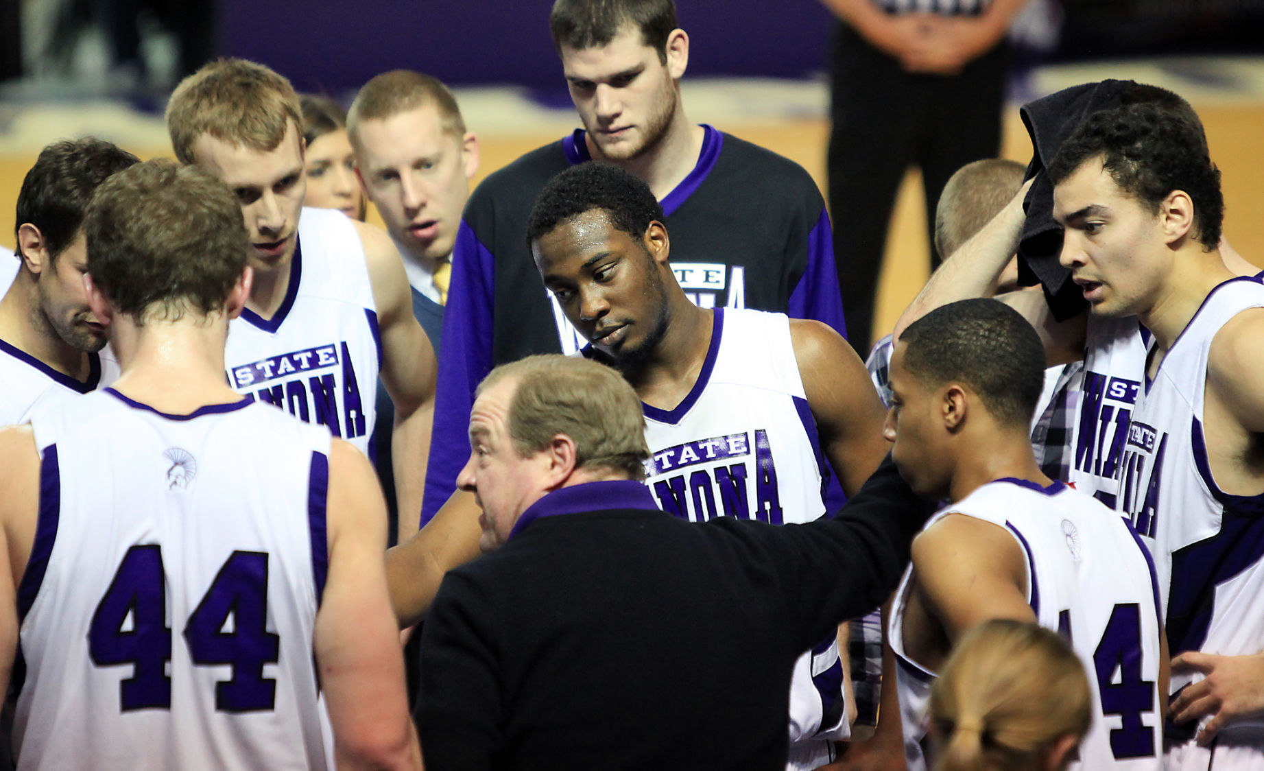 Mike Leaf at Winona State University
